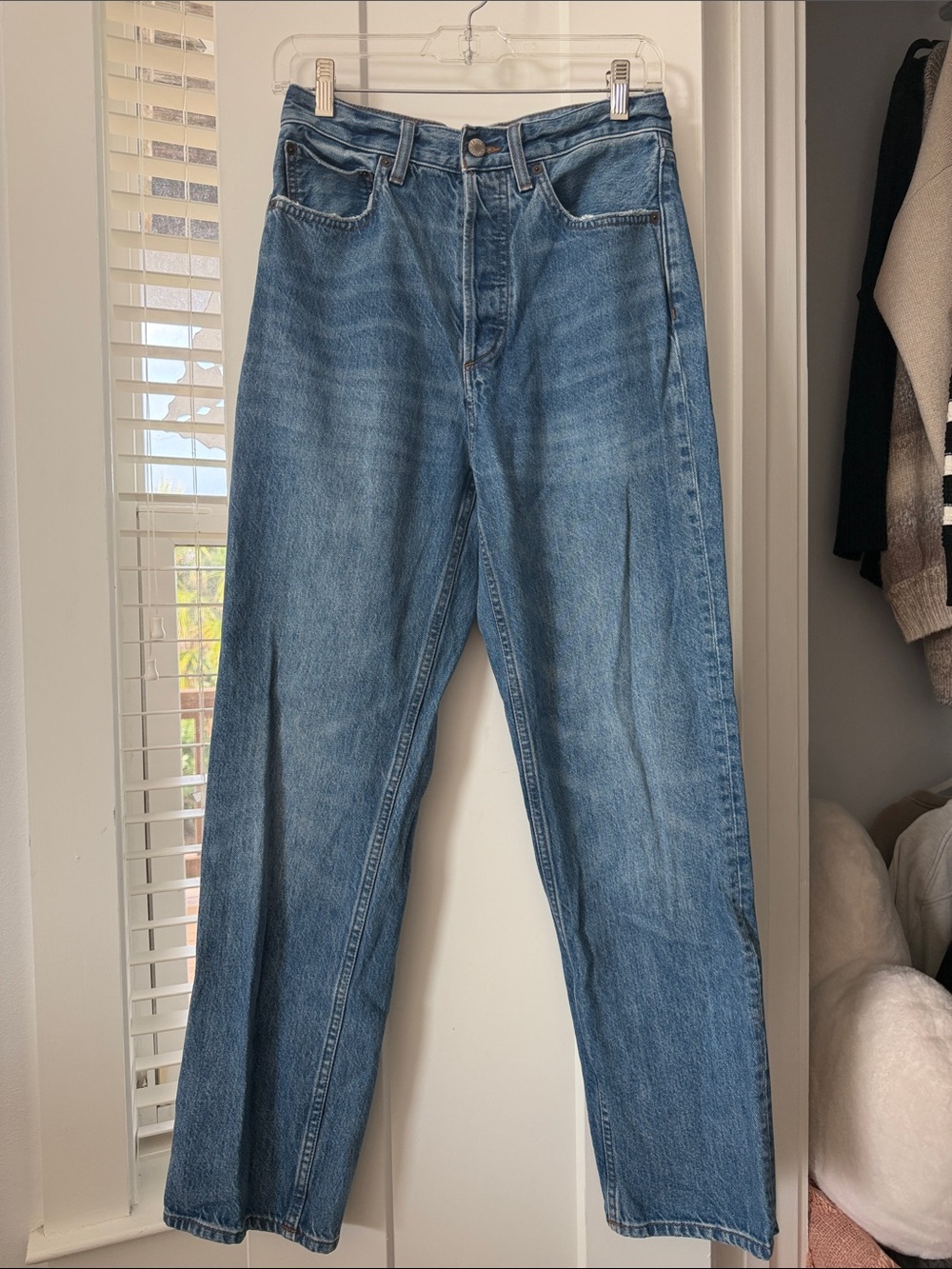 Denim Forum The 90s Joni High Rise Loose Jeans